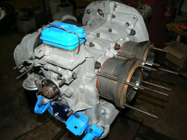 VW type 4 engine assembly